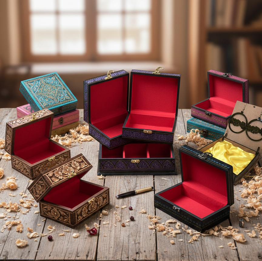 Wooden Jewellery Boxes