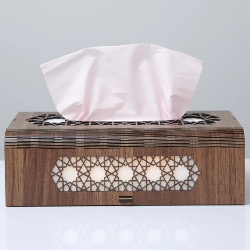 Floral Tissue Box