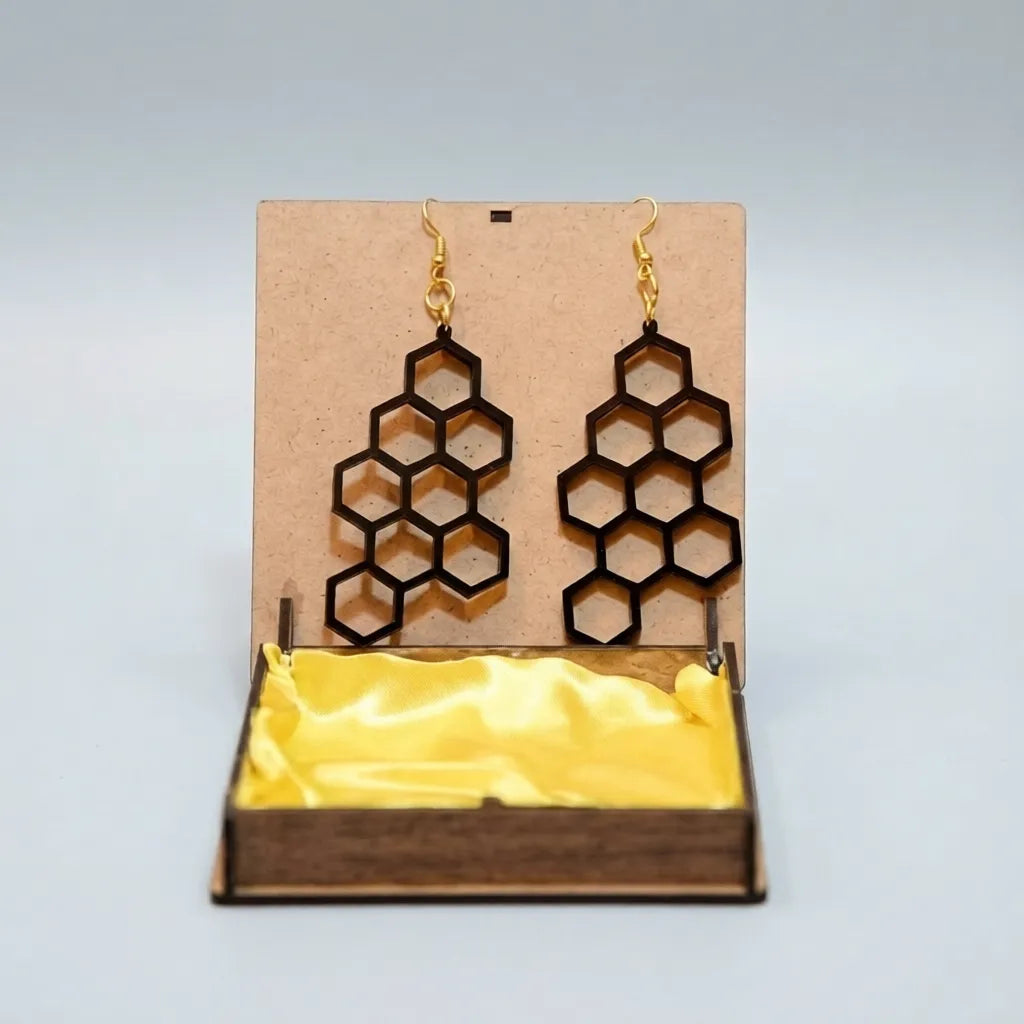 Honeycomb Cascade Earrings