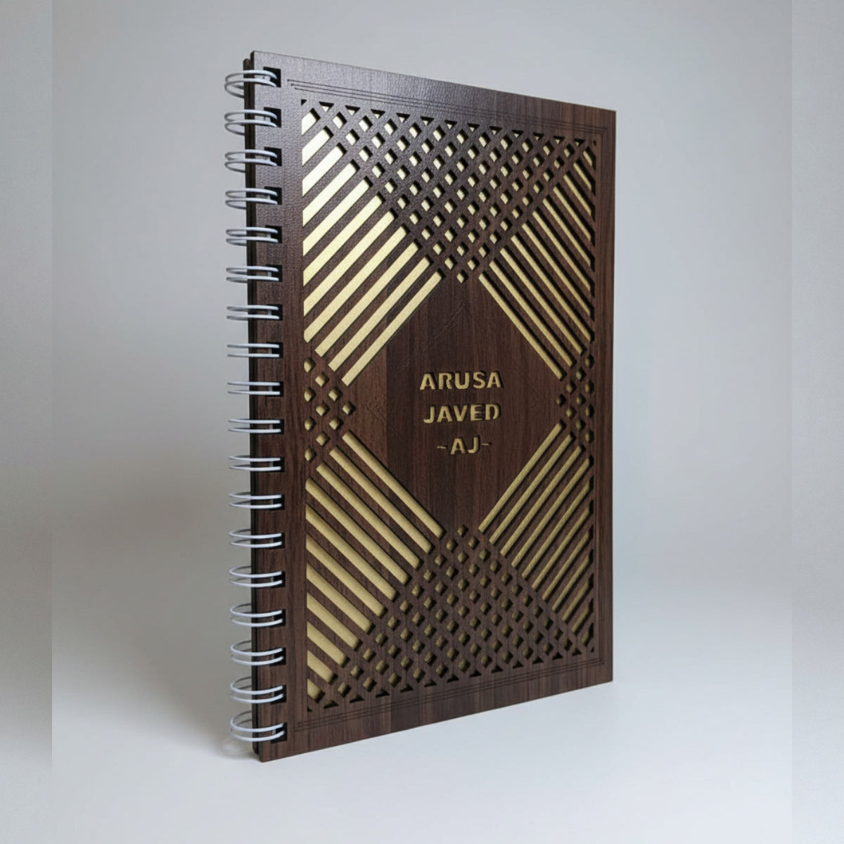 Wooden Customized Diary